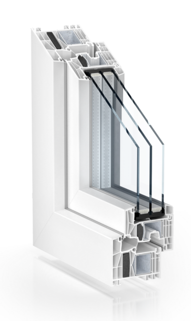 Okno PCV Kommerling 88 Plus