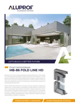 Okładka ulotki MB-86 FOLD LINE HD