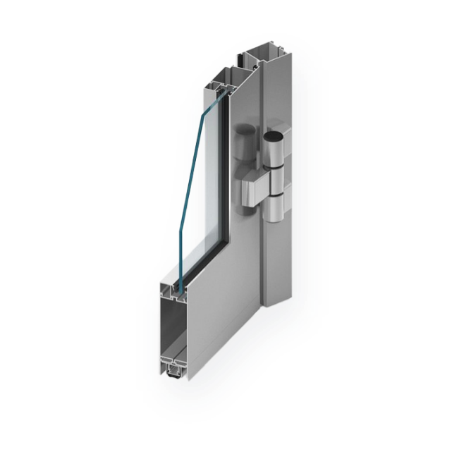 Drzwi dymoszczelne na systemie MB-45D